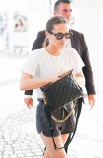 ALICIA VIKANDER Arrives at Her Hotel in Cannes 05/21/2022
