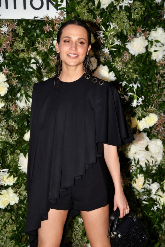 ALICIA VIKANDER at Vanity Fair x Louis Vuitton Dinner at 2022 Cannes Film Festival 05/20/2022