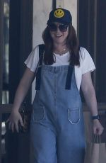 ALYSON HANNIGAN Out on Memorial Day Weekend in Malibu 05/29/2022