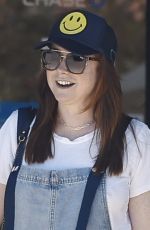 ALYSON HANNIGAN Out on Memorial Day Weekend in Malibu 05/29/2022