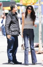AMAL CLOONEY Out for Lunch at Sant Ambroeus in New York 04/30/2022