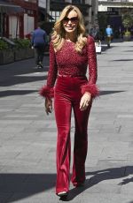 AMANDA HOLDEN All in Red Out in London 05/27/2022