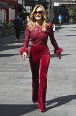 AMANDA HOLDEN All in Red Out in London 05/27/2022