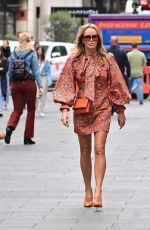 AMANDA HOLDEN Arrives at Global Radio in London 05/13/2022