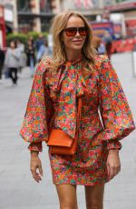 AMANDA HOLDEN Arrives at Global Radio in London 05/13/2022