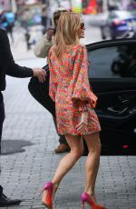 AMANDA HOLDEN Arrives at Global Radio in London 05/13/2022