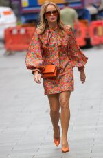 AMANDA HOLDEN Arrives at Global Radio in London 05/13/2022