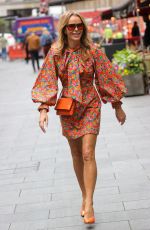 AMANDA HOLDEN Arrives at Global Radio in London 05/13/2022