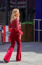 AMANDA HOLDEN at Make Me a Millionaire Competition at Heart Radio in London 05/27/2022