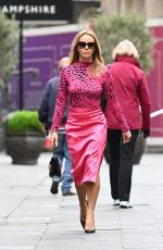 AMANDA HOLDEN Leaves Heart FM in London 05/11/2022