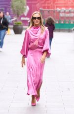 AMANDA HOLDEN Leaves Heart Radio in London 05/30/2022