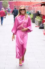 AMANDA HOLDEN Leaves Heart Radio in London 05/30/2022