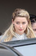 AMBER HEARD at Courthouse in Fairfax 05/27/2022