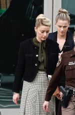 AMBER HEARD Leaves Courthouse in Fairfax 05/25/2022