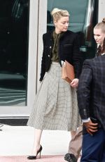 AMBER HEARD Leaves Courthouse in Fairfax 05/25/2022