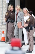 AMBER HEARD Leaves Courthouse in Fairfax 05/26/2022