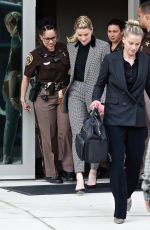 AMBER HEARD Leaves Fairfax County Courthouse 05/24/2022