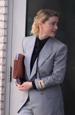 AMBER HEARD Leaves Their Trial in Fairfax 04/12/2022