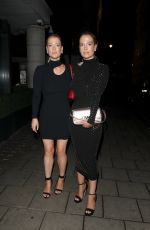 AMELIA and ELIZA SPENCER Arrives at Michael Kors X Leni Launch in London 05/04/2022