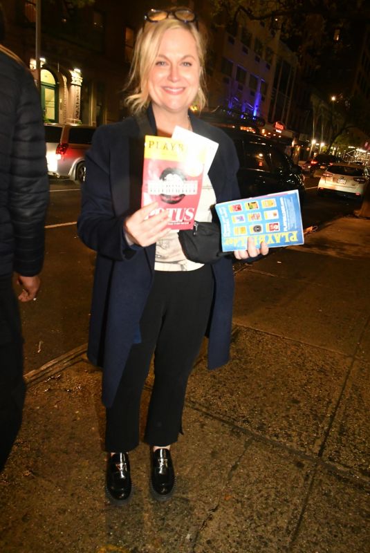 AMY POEHLER Arrives at Potus Afterparty in New York 05/01/2022