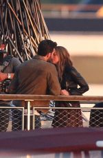 ANA DE ARMAS and Chris Evans Kissing on the Set of Ghosted in Washington 05/05/2022