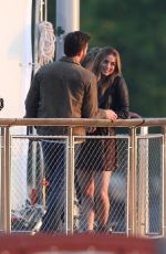 ANA DE ARMAS and Chris Evans Kissing on the Set of Ghosted in Washington 05/05/2022