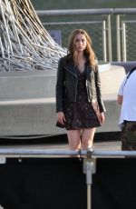 ANA DE ARMAS on the Set of Ghosted in Washington 05/04/2022