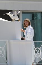 ANJA RUBIK at Eden Roc Hotel in Cannes 05/21/2022
