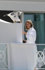 ANJA RUBIK at Eden Roc Hotel in Cannes 05/21/2022