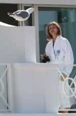 ANJA RUBIK at Eden Roc Hotel in Cannes 05/21/2022