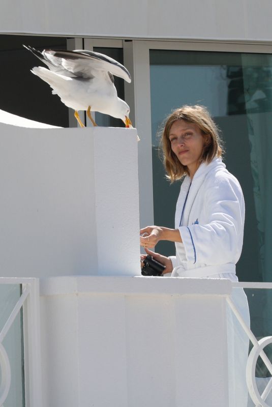 ANJA RUBIK at Eden Roc Hotel in Cannes 05/21/2022