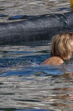 ANJA RUBIK in Bikini at Eden Roc Hotel in Cannes 05/25/2022