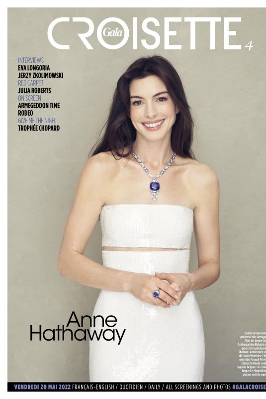 ANNA HATHAWAY in Gala Croisette #4, May 2022