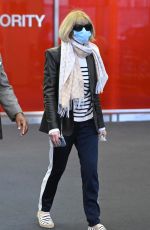 ANNA WINTOUR Arrives at JFK Airport in New York 05/13/2022