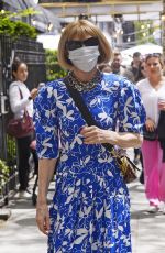 ANNA WINTOUR Leaves Mark Hotel in New York 05/01/2022