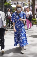 ANNA WINTOUR Leaves Mark Hotel in New York 05/01/2022