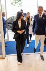 ANNE HATHAWAY Arrives at Nice Airport 05/18/2022
