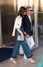 ANNE HATHAWAY at Hotel Martinez at 75th Annual Cannes Film Festival 05/20/2022