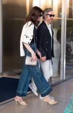 ANNE HATHAWAY at Hotel Martinez at 75th Annual Cannes Film Festival 05/20/2022