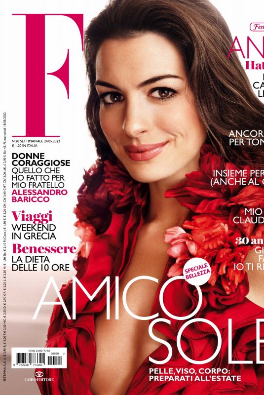 ANNE HATHAWAY in F. Magazine, May 2022