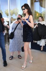 ANNE HATHAWAY Leaves Martinez Hotel in Cannes 05/20/2022
