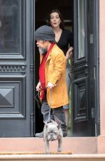 ANNE HATHAWAY on the Set of She Came To Me in Brooklyn 05/14/2022