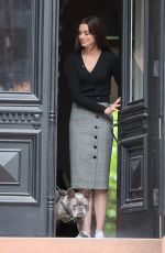 ANNE HATHAWAY on the Set of She Came To Me in Brooklyn 05/14/2022