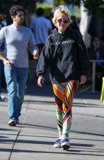 ANNE HECHE Leaves a Gym in Los Angeles 05/26/2022