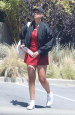 APRIL LOVE GEARY Arrives at a Tennis Class in Malibu 05/11/2022