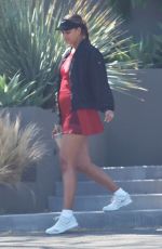 APRIL LOVE GEARY Arrives at a Tennis Class in Malibu 05/11/2022