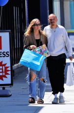 ASHLEE SIMPSON and Evan Ross Out Shopping in Los Angeles 05/06/2022