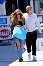 ASHLEE SIMPSON and Evan Ross Out Shopping in Los Angeles 05/06/2022