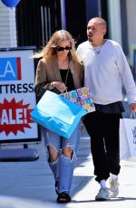 ASHLEE SIMPSON and Evan Ross Out Shopping in Los Angeles 05/06/2022