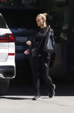 ASHLEE SIMPSON Heading to a Gym in Los Angeles 05/11/2022